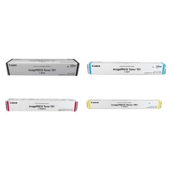 Canon T01 Original Black and Colour Toner Cartridge Multipack