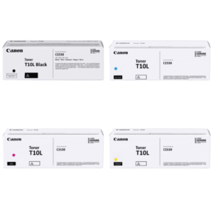 Canon T10L (BK/C/M/Y) Low Capacity Black and Colour Toner Cartridge (Original) 4 Pack