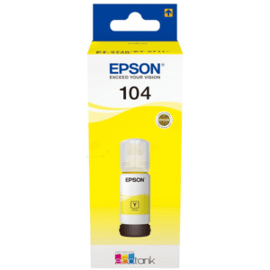 Epson 104 Yellow Ink Bottle (Original)