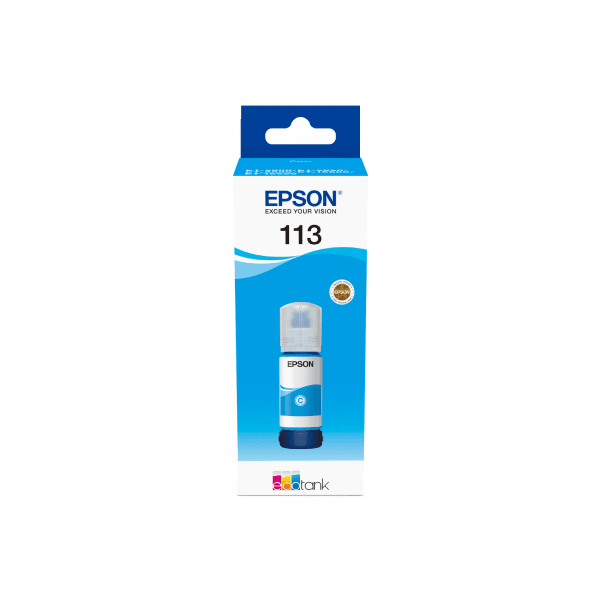Epson 113 Cyan Ink Bottle (Original)