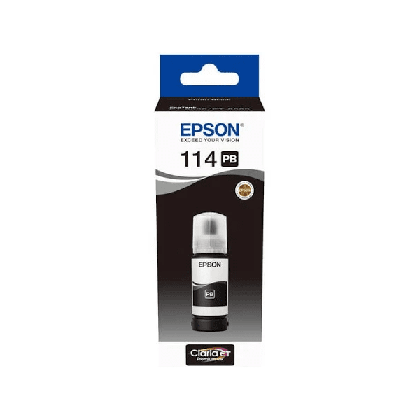 Epson 114 Photo Black Ink Bottle (Original)