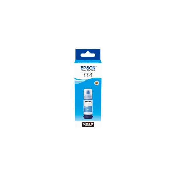 Epson 114 Cyan Ink Bottle (Original)