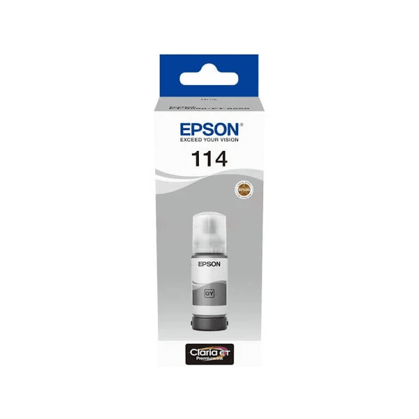 Epson 114 Grey Ink Bottle (Original)