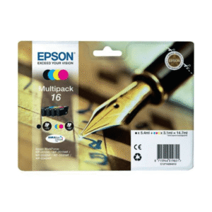 Epson 16 BK/C/M/Y Ink Cartridge Multipack (Original)