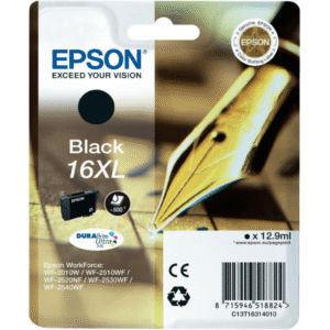 Epson 16XL Black Ink High Capacity Cartridge (Original)