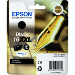 Epson 16XXL Black Ink Extra High Capacity Cartridge (Original)
