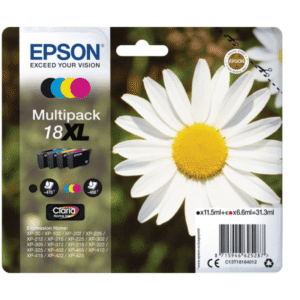 Epson 18XL BK/C/M/Y Ink Cartridge High Capacity Multipack (Original)