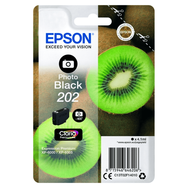 Epson 202 Photo Black Ink Cartridge (Original)