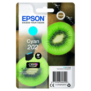 Epson 202 Cyan Ink Cartridge (Original)