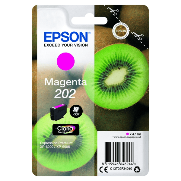 Epson 202 Magenta Ink Cartridge (Original)