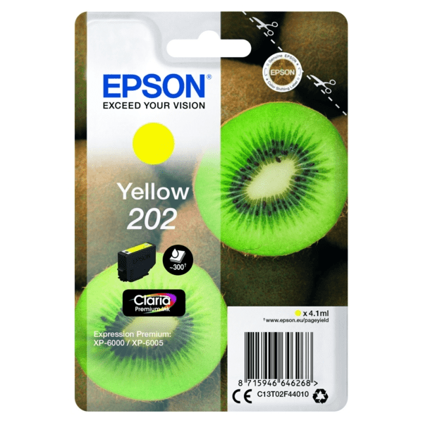 Epson 202 Yellow Ink Cartridge (Original)