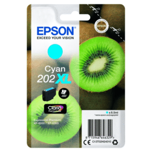 Epson 202XL Cyan Ink High Capacity Cartridge (Original)