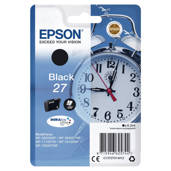 Epson 27 Black Ink Cartridge (Original)