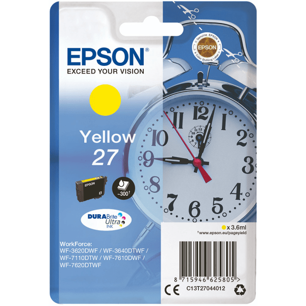 Epson 27 Yellow Ink Cartridge (Original)