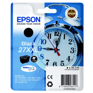 Epson 27XXL Black Extra High Capacity Ink Cartridge (Original)
