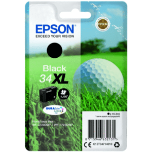 Epson 34XL Black High Capacity Ink Cartridge (Original)