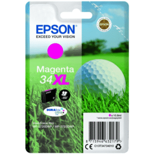 Epson 34XL Magenta High Capacity Ink Cartridge (Original)