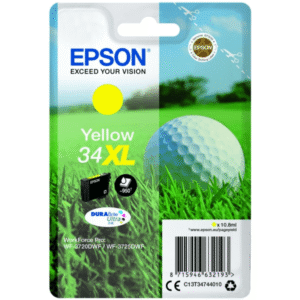 Epson 34XL Yellow High Capacity Ink Cartridge (Original)
