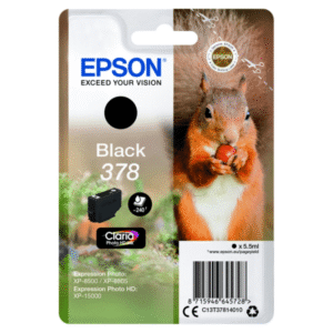 Epson 378 Black Ink Cartridge (Original)