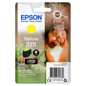 Epson 378 Yellow Ink Cartridge (Original)