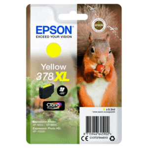 Epson 378XL Yellow Ink High Capacity Cartridge (Original)