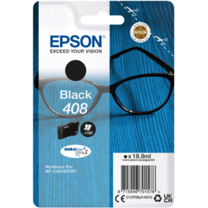 Epson 408 Black Ink Cartridge (Original)