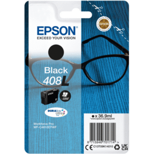Epson 408L Black High Capacity Ink Cartridge (Original)