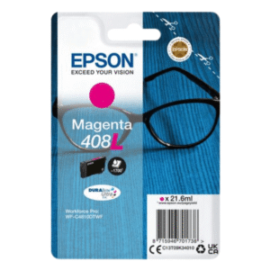 Epson 408L Magenta High Capacity Ink Cartridge (Original)