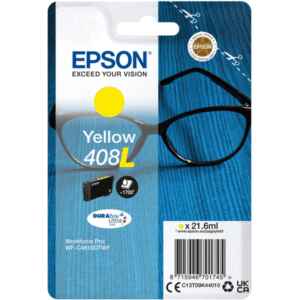 Epson 408L Yellow High Capacity Ink Cartridge (Original)
