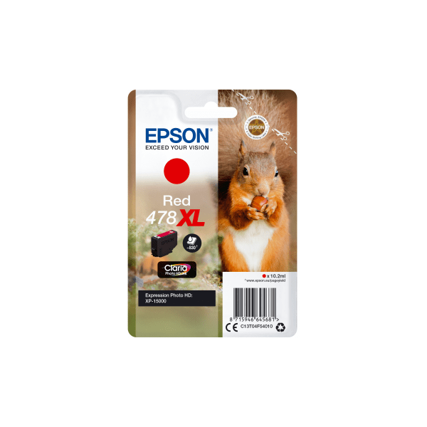 Epson 478XL Red Ink High Capacity Cartridge (Original)