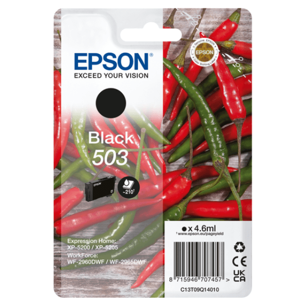 Epson 503 Black Ink Cartridge (Original)