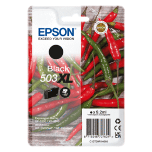 Epson 503XL Black Ink High Capacity Cartridge (Original)
