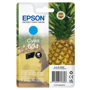 Epson 604 Cyan Ink Cartridge (Original)