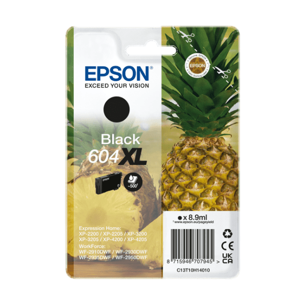 Epson 604XL Black Ink High Capacity Cartridge (Original)