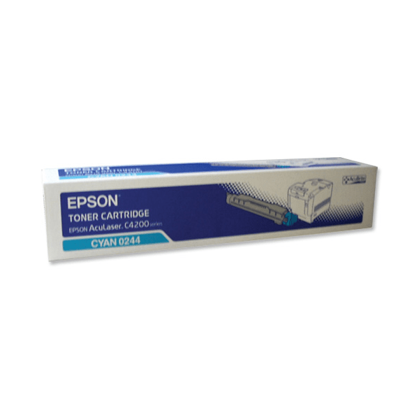Epson C13S050244 Cyan Toner Cartridge (Original)