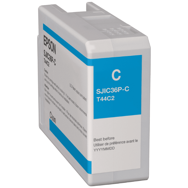 Epson SJIC36P(C) Cyan Ink Cartridge (Original)