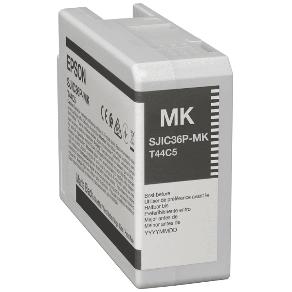 Epson SJIC36P(MK) Matte Black Ink Cartridge (Original)
