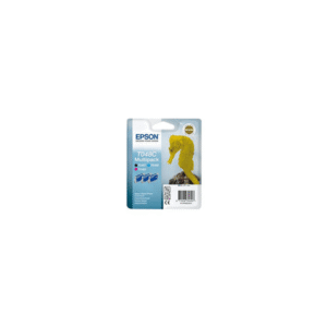 Epson T048C Colour Ink Cartridge 3 Pack (Original)