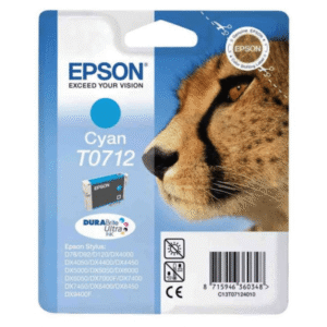 Epson T0712 Cyan Ink Cartridge (Original)