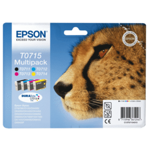 Epson T0715 BK/C/M/Y Ink Cartridge Multipack (Original)