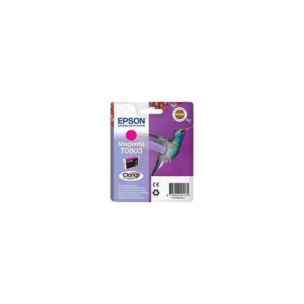 Epson T0803 Magenta Ink Cartridge (Original)