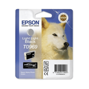 Epson T0969 Light Light Black Ink Cartridge (Original)