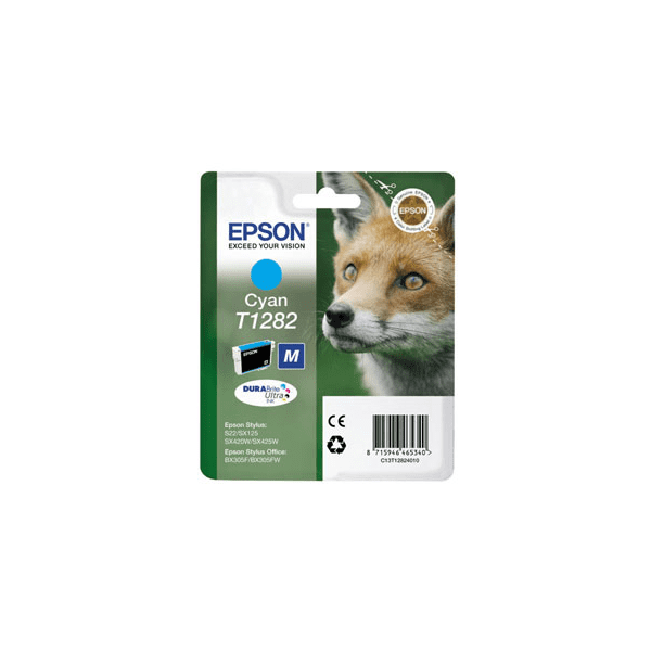 Epson T1282 Cyan Ink Cartridge (Original)