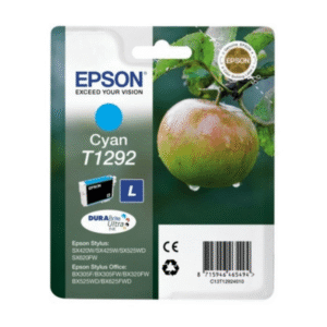 Epson T1292 Cyan Ink High Capacity Cartridge (Original)