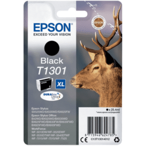 Epson T1301 Black Extra High Capacity Ink Cartridge (Original)