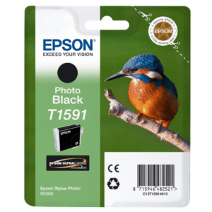Epson T1591 Photo Black Ink Cartridge (Original)