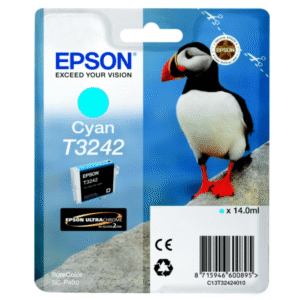 Epson T3242 Cyan Ink Cartridge (Original)