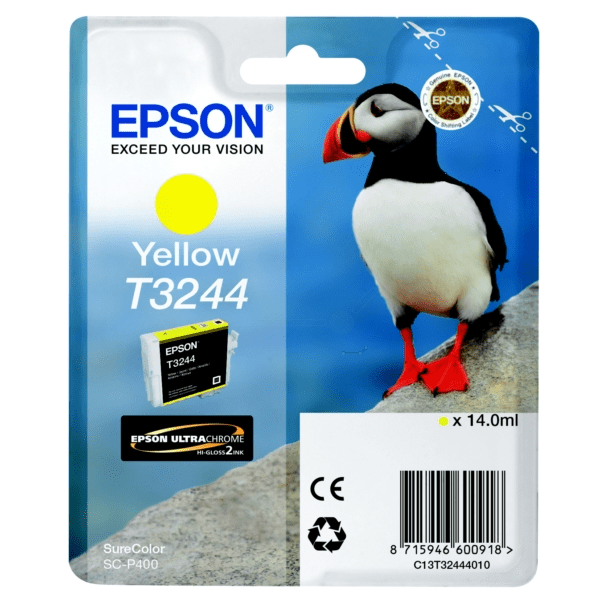 Epson T3244 Yellow Ink Cartridge (Original)