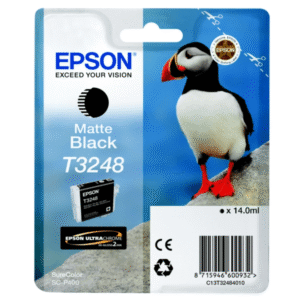 Epson T3248 Matte Black Ink Cartridge (Original)