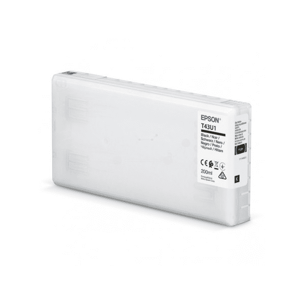 Epson T43U1 Black Ink Cartridge (Original)